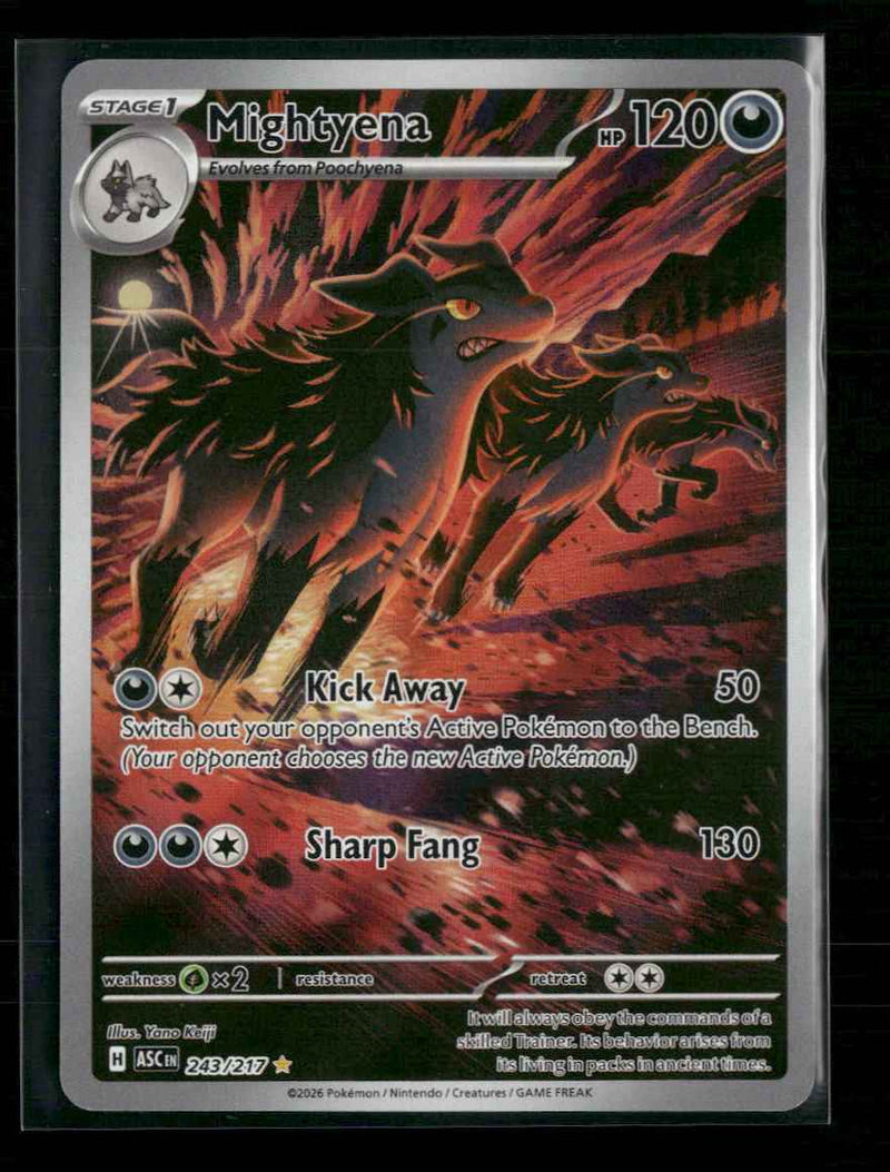 ME: Ascended Heroes Mightyena #243/217
