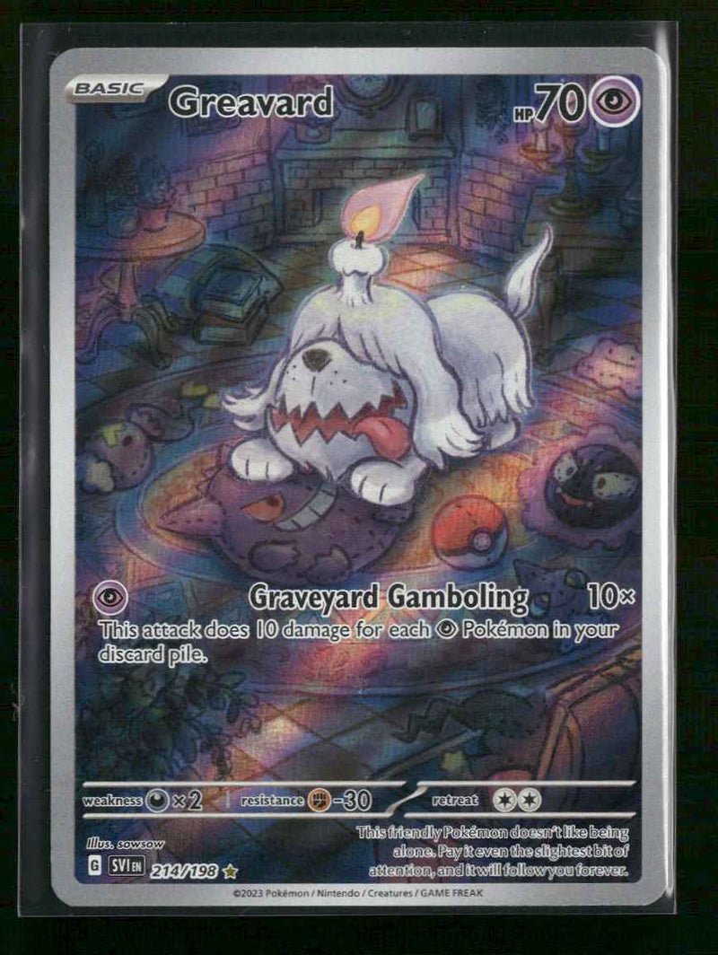 SV01: Scarlet & Violet Base Set Greavard #214/198
