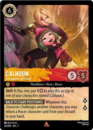 Calhoun - Courageous Rescuer (26/204) - Archazias Island