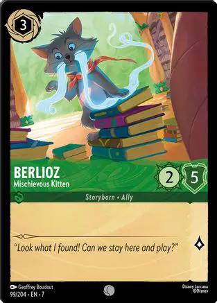 Berlioz - Mischievous Kitten (99/204) - Archazias Island