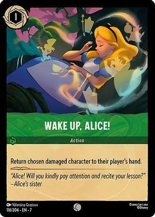 Wake Up, Alice! (116/204) - Archazias Island Cold Foil
