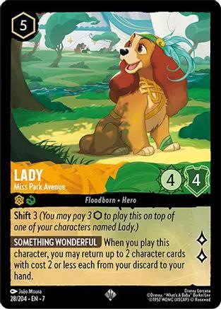 Lady - Miss Park Avenue (28/204) - Archazias Island Cold Foil