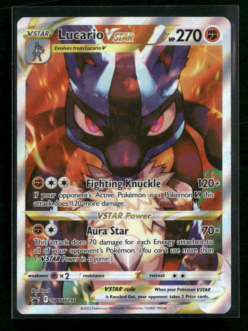 SWSH: Sword & Shield Promo Cards Lucario VSTAR #SWSH291