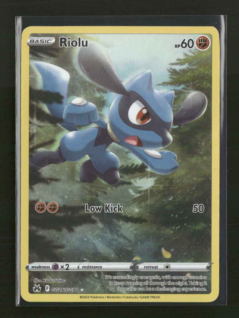 SWSH: Crown Zenith: Galarian Gallery Riolu #GG26/GG70