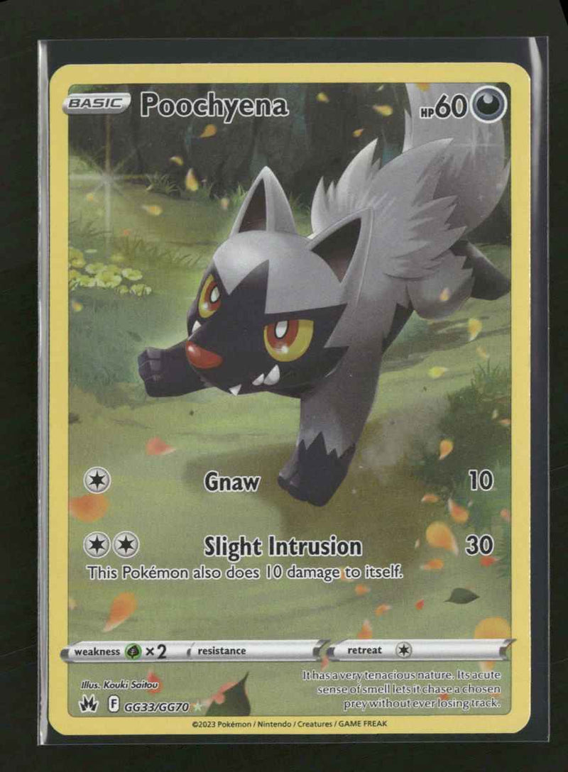 SWSH: Crown Zenith: Galarian Gallery Poochyena #GG33/GG70
