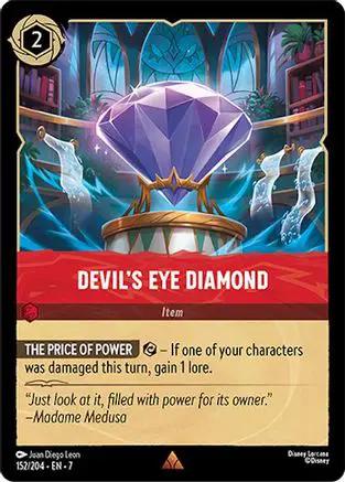 Devil's Eye Diamond (152/204) - Archazias Island Cold Foil