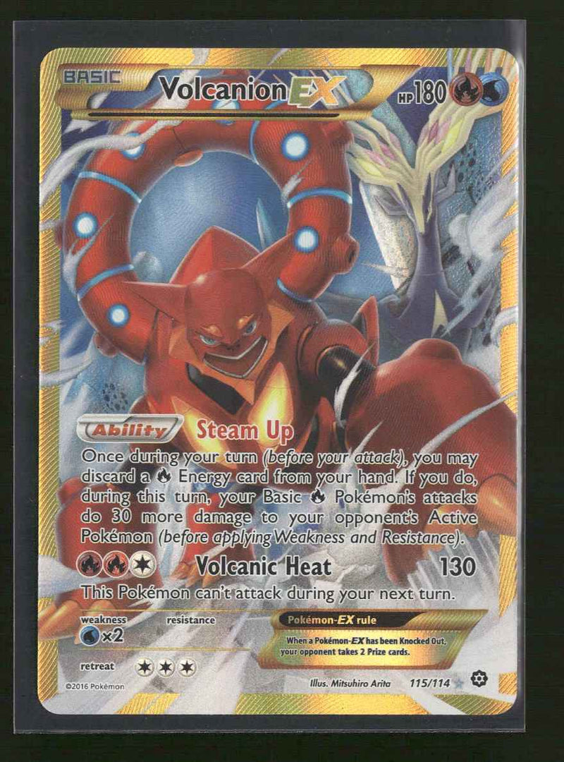 XY - Steam Siege Volcanion EX (Secret) #115/114