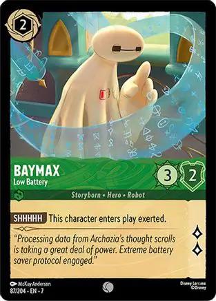 Baymax - Low Battery (87/204) - Archazias Island Cold Foil