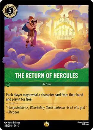 The Return of Hercules (118/204) - Archazias Island Cold Foil