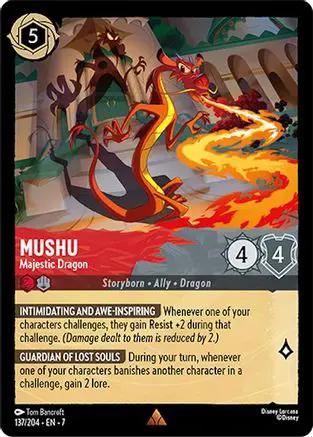 Mushu - Majestic Dragon (137/204) - Archazias Island