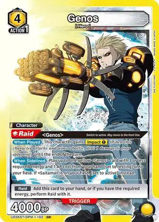 Genos (102) (UE06ST/OPM-1-102) - UE06ST One Punch Man Starter Deck Foil