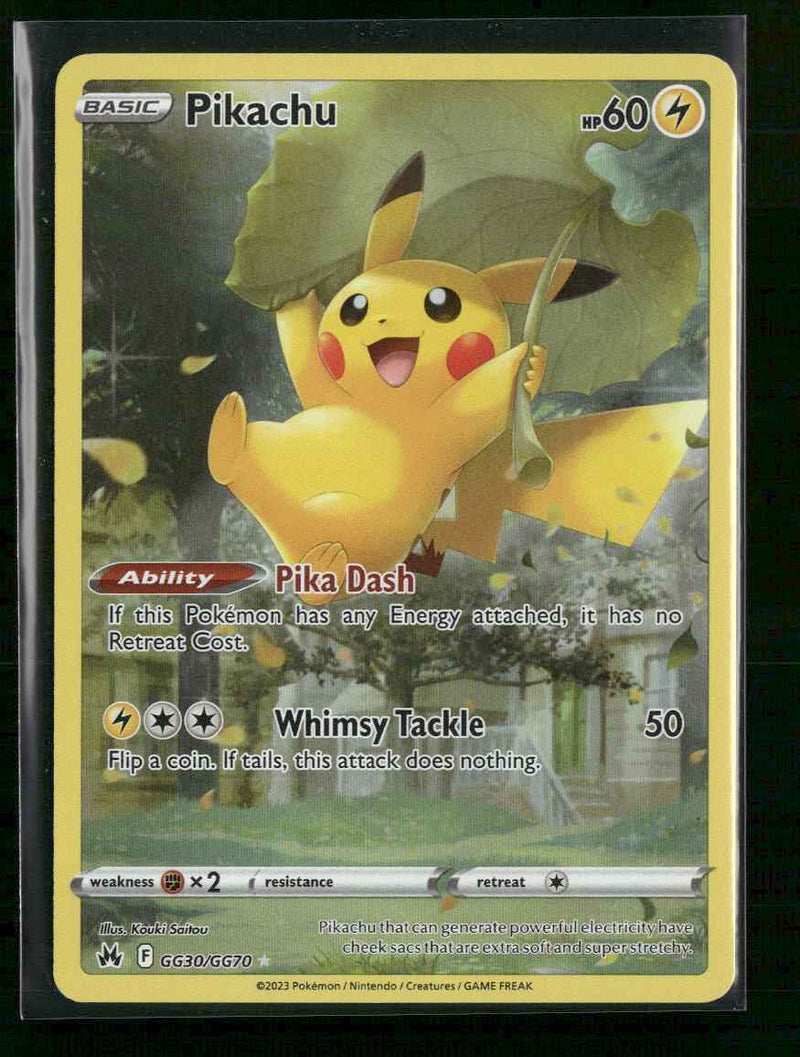 SWSH: Crown Zenith: Galarian Gallery Pikachu #GG30/GG70