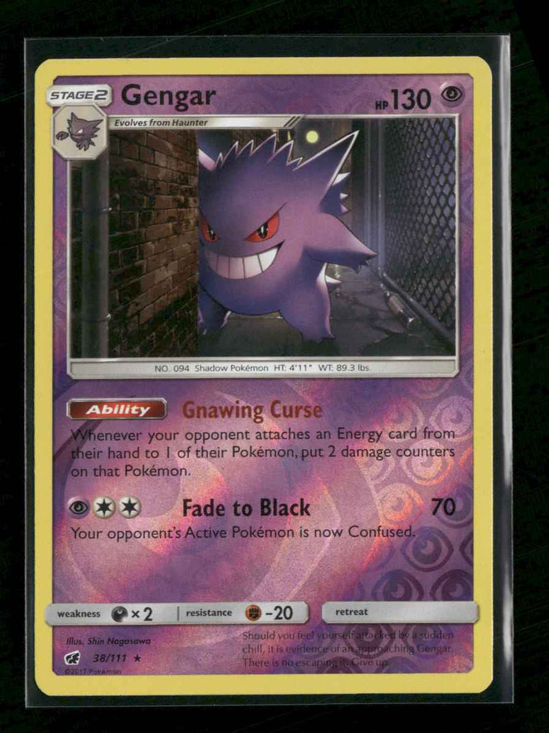 SM - Crimson Invasion Gengar Reverse Holo #38/111