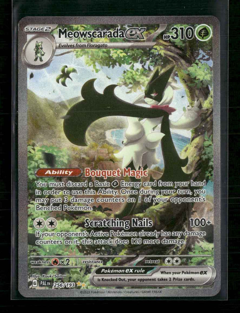 SV02: Paldea Evolved Meowscarada ex #256/193