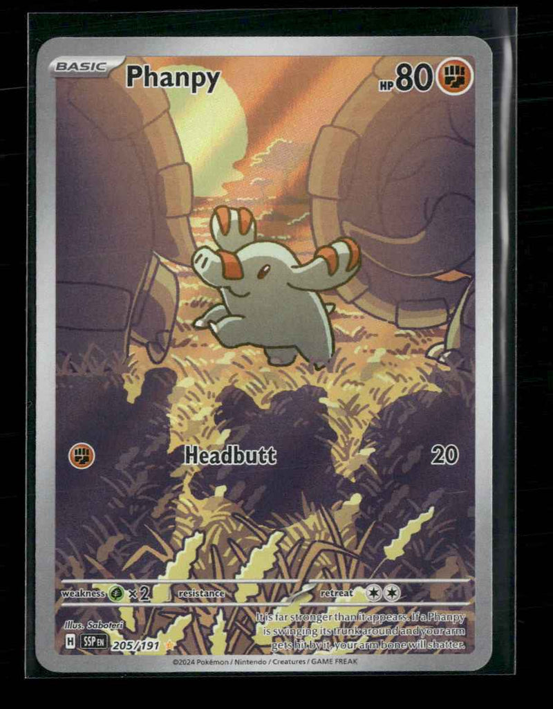SV08: Surging Sparks Phanpy #205/191
