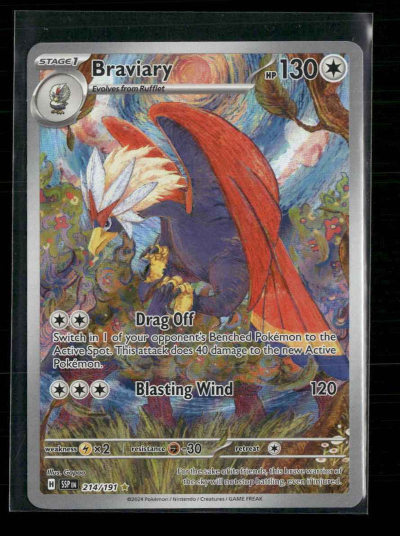 SV08: Surging Sparks Braviary #214/191