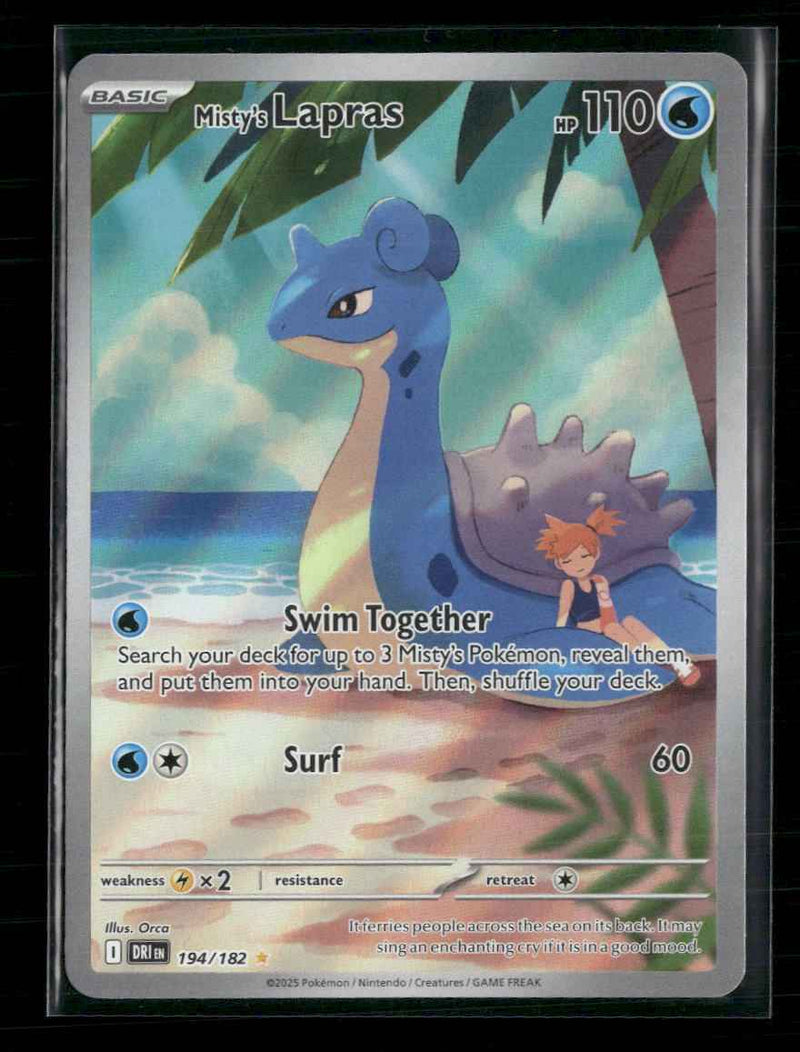 SV10: Destined Rivals Misty's Lapras #194/182