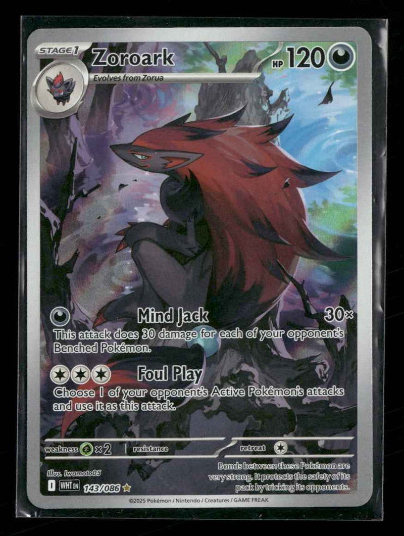 SV: White Flare Zoroark #143/086