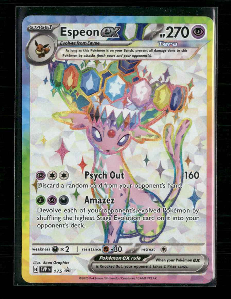 SV: Scarlet & Violet Promo Cards Espeon ex #SVP 175
