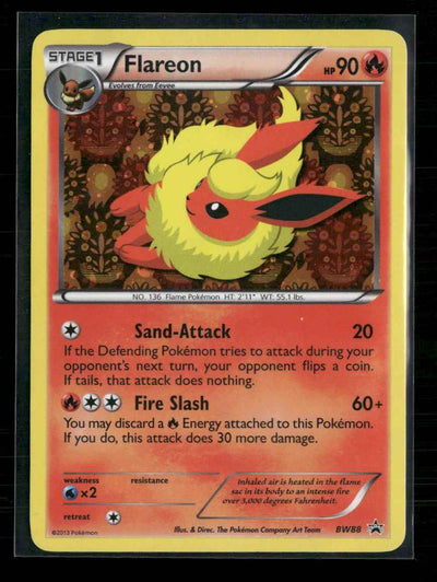 Black and White Promos Flareon #BW88