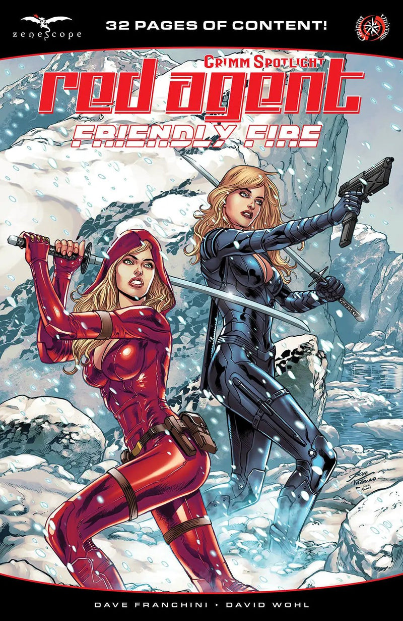Grimm Spotlight Red Agent Friendly Fire A Igor Vitorino (12/07/2022) Zenescope