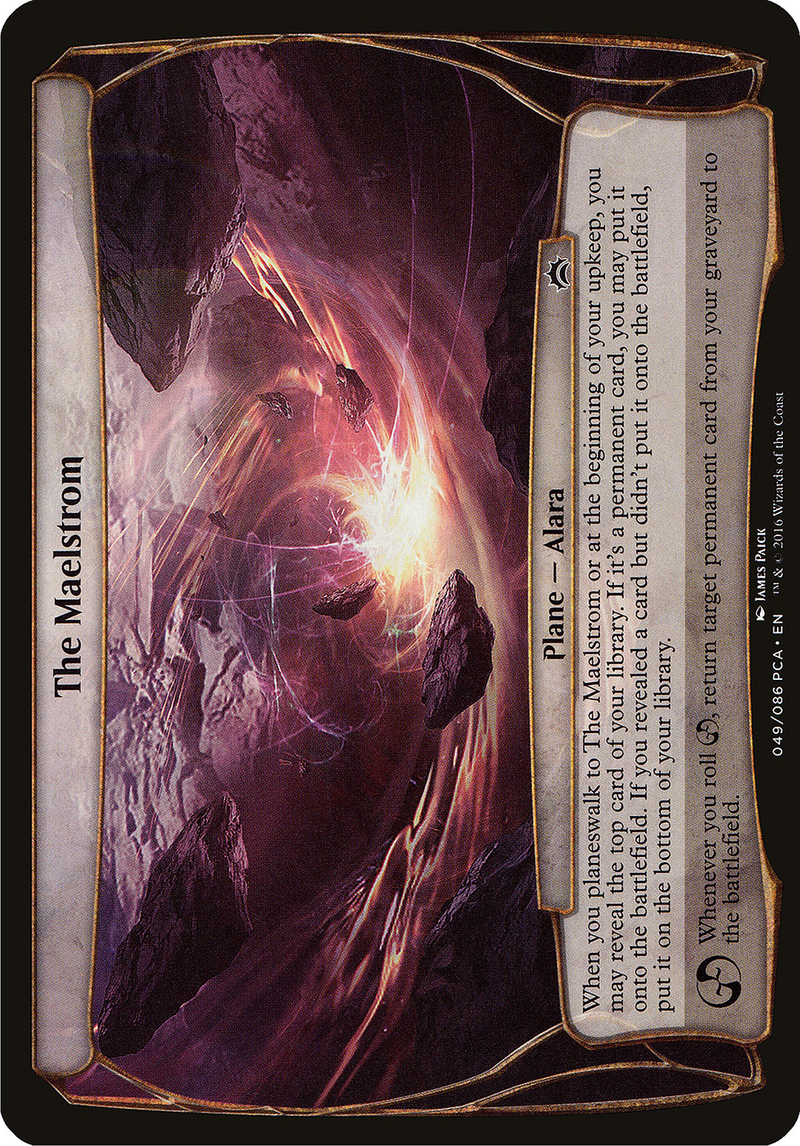 The Maelstrom (OVER-049) - Planechase Anthology Planes