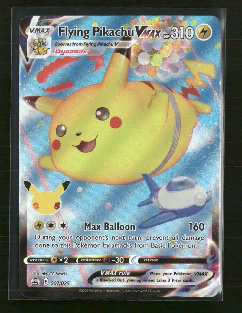 Celebrations Flying Pikachu VMAX #007/025