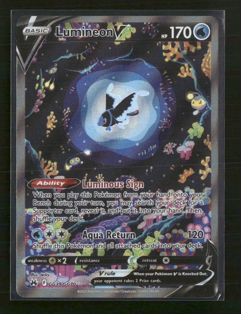 SWSH: Crown Zenith: Galarian Gallery Lumineon V #GG39/GG70