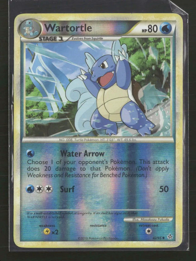 Unleashed Wartortle #42/95