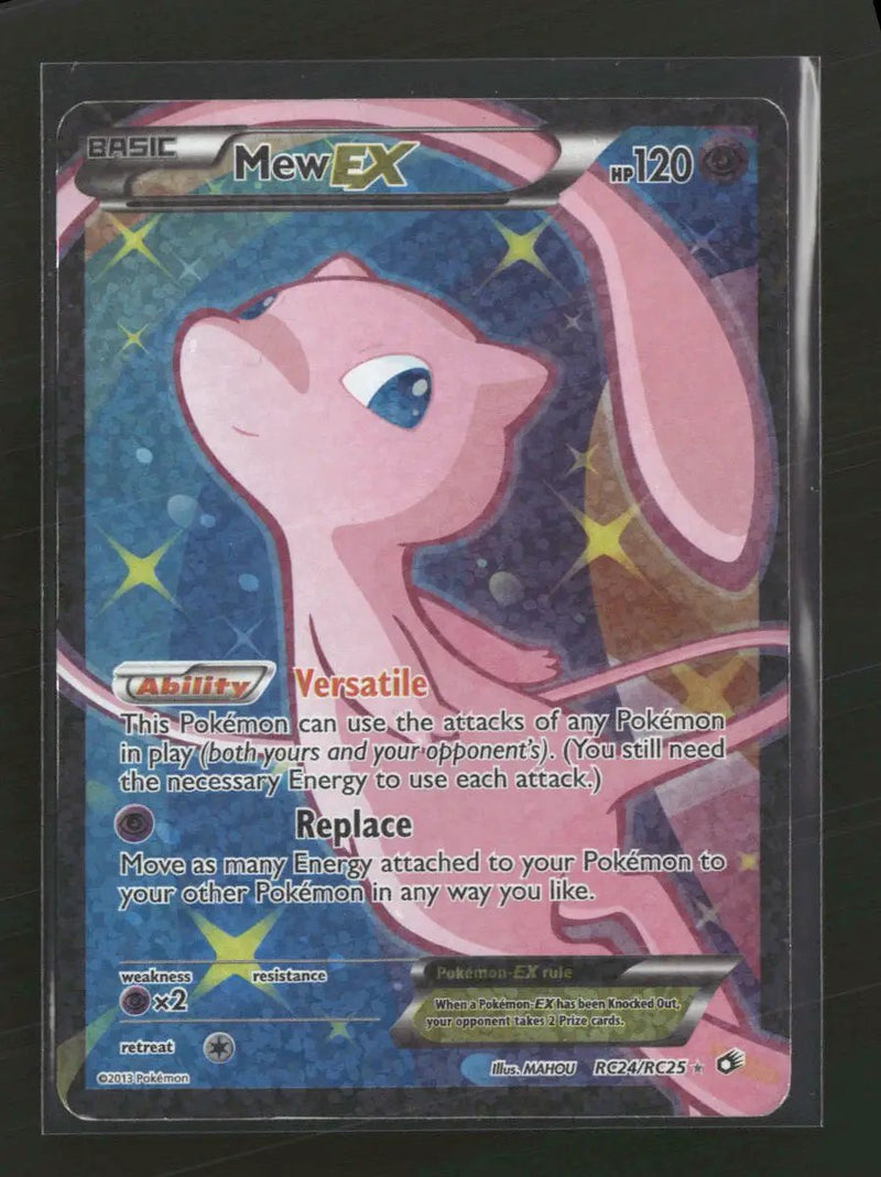 Legendary T: Radiant Collection Mew EX (Full Art) #RC24/RC25 (Damaged)