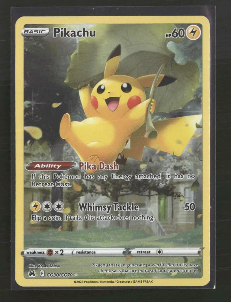 SWSH: Crown Zenith: Galarian Gallery Pikachu #GG30/GG70