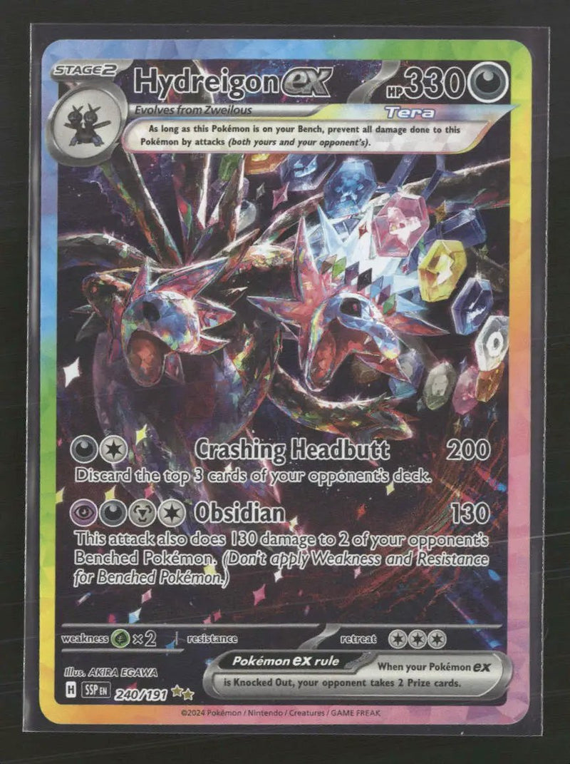 SV08: Surging Sparks Hydreigon ex #240/191