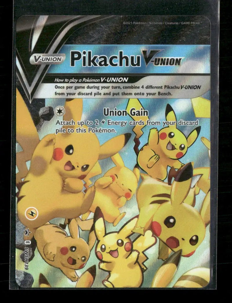 SWSH: Sword & Shield Promo Cards Pikachu V-Union [Set of 4] #SWSH139
