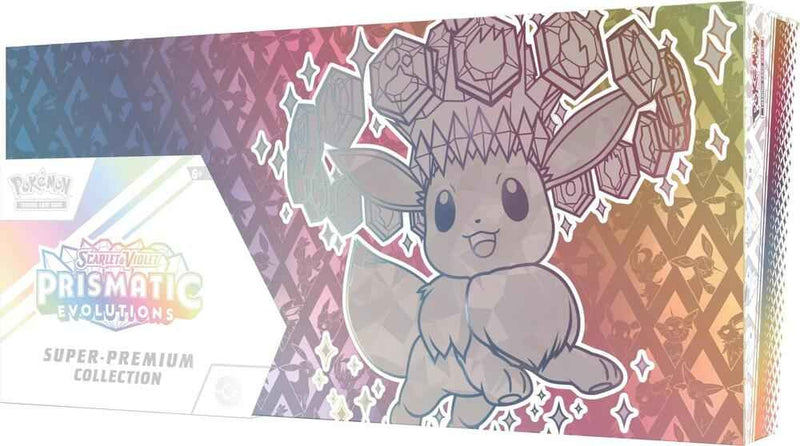 FULL CASE Prismatic Evolutions Super-Premium Collection - SV: Prismatic Evolutions (PRE)
