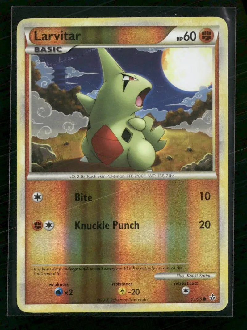 Unleashed Larvitar (51) #51/95