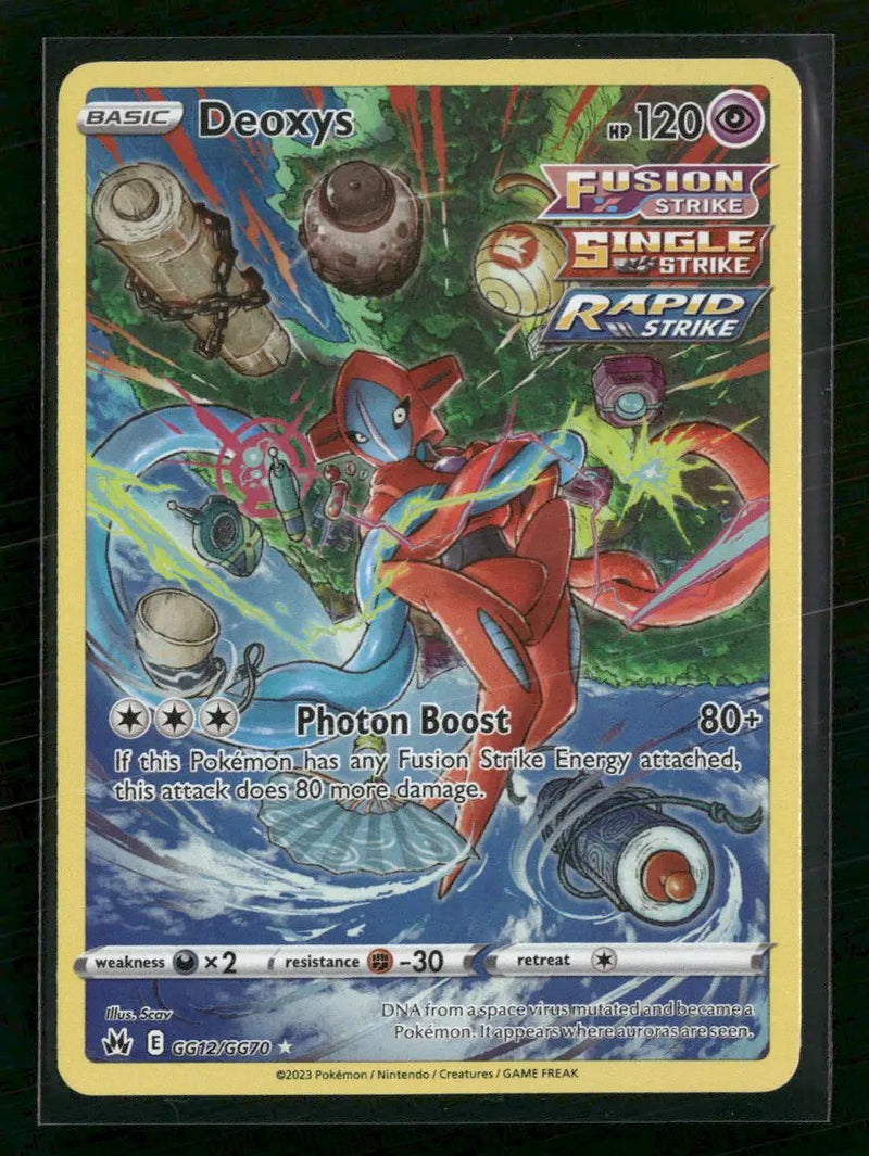 SWSH: Crown Zenith: Galarian Gallery Deoxys #GG12/GG70