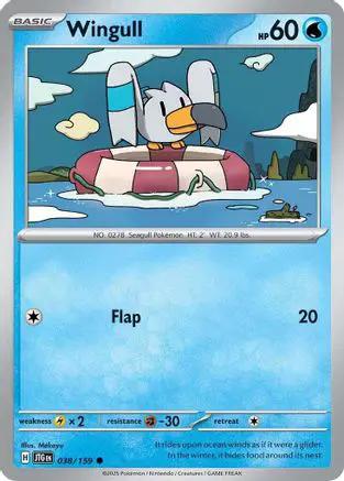 Wingull 038/159 - SV09 Journey Together Reverse Holofoil