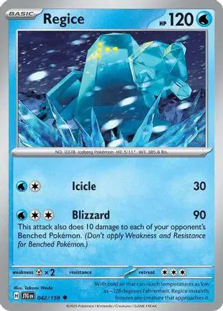 Regice 042/159 - SV09 Journey Together