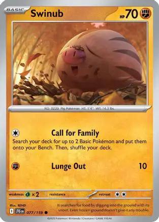 Swinub 077/159 - SV09 Journey Together