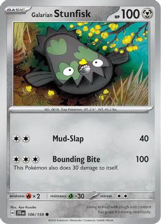 Galarian Stunfisk 106/159 - SV09 Journey Together