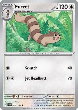 Furret 119/159 - SV09 Journey Together