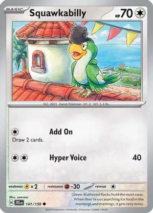 Squawkabilly 141/159 - SV09 Journey Together