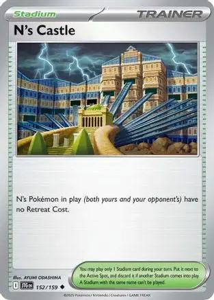N's Castle 152/159 - SV09 Journey Together Reverse Holofoil