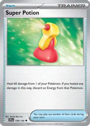 Super Potion 158/159 - SV09 Journey Together