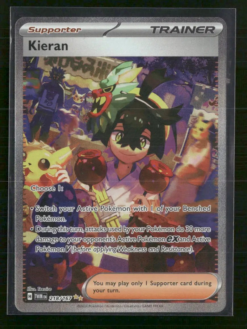 SV06: Twilight Masquerade Kieran #218/167