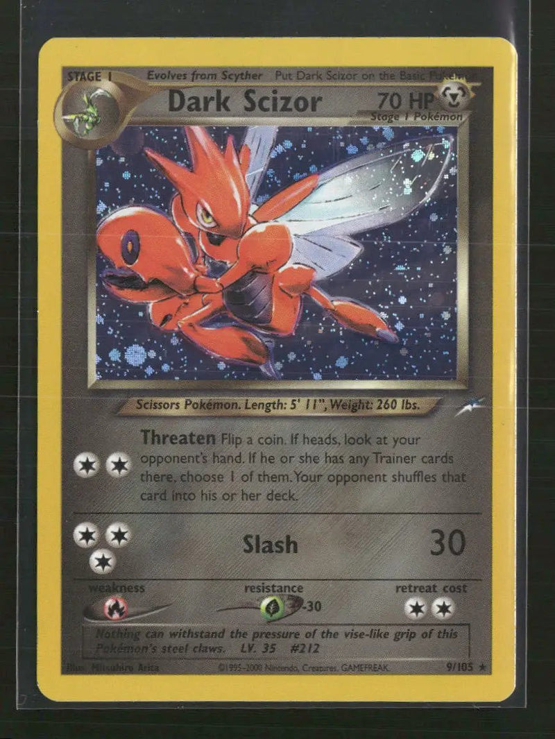 Neo Destiny Dark Scizor #009/105