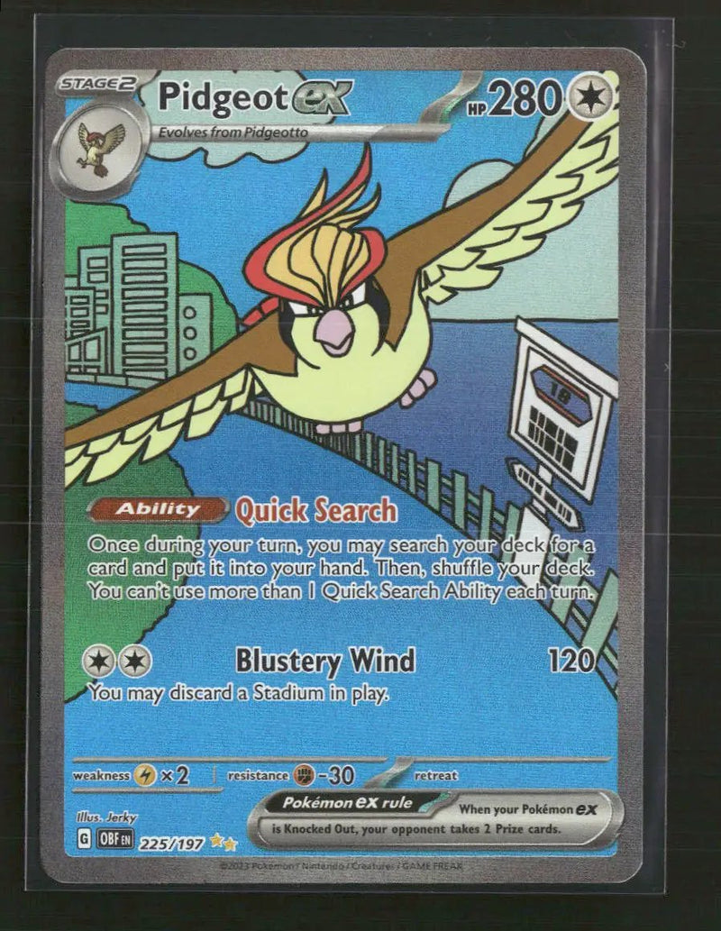 SV03: Obsidian Flames Pidgeot ex #225/197