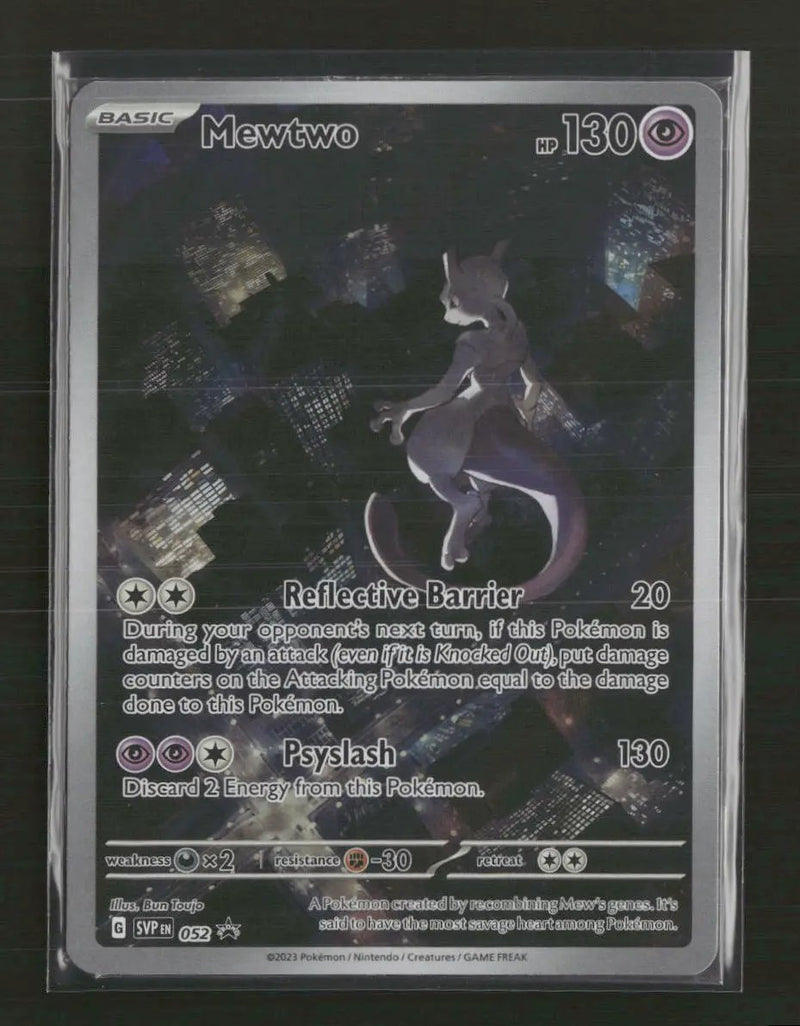 SV: Scarlet & Violet Promo Cards Mewtwo #052 (Sealed)