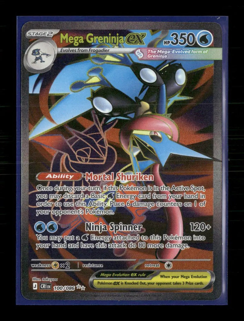 ME04: Chaos Rising Mega Greninja ex #100/086