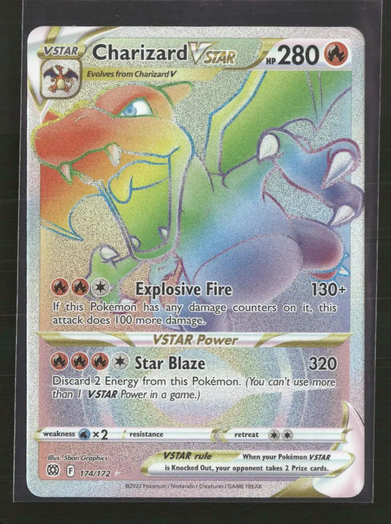 SWSH09: Brilliant Stars Charizard VSTAR (Secret) #174/172